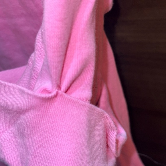 Ralph Lauren Bright Pink V-Neck Short Sleeve Top - Picture 3 of 9